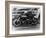 A Norton in Action in the Isle of Man TT, 1950-null-Framed Photographic Print