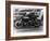 A Norton in Action in the Isle of Man TT, 1950-null-Framed Photographic Print