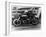 A Norton in Action in the Isle of Man TT, 1950-null-Framed Photographic Print