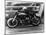 A Norton in Action in the Isle of Man TT, 1950-null-Mounted Photographic Print