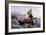 A Norwegian Fishing Boat, Near Bergen-Hans Dahl-Framed Giclee Print