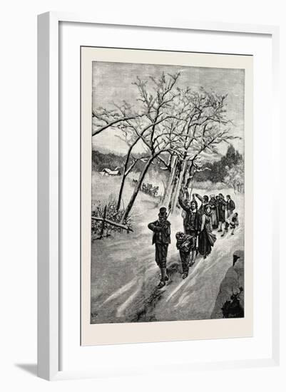 A Norwegian Wedding-null-Framed Giclee Print