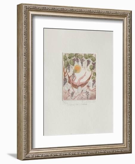 A Nous Les Ivresses-Françoise Deberdt-Framed Limited Edition