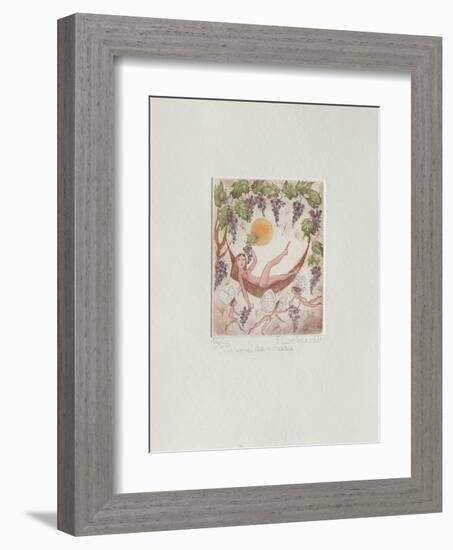 A Nous Les Ivresses-Françoise Deberdt-Framed Limited Edition