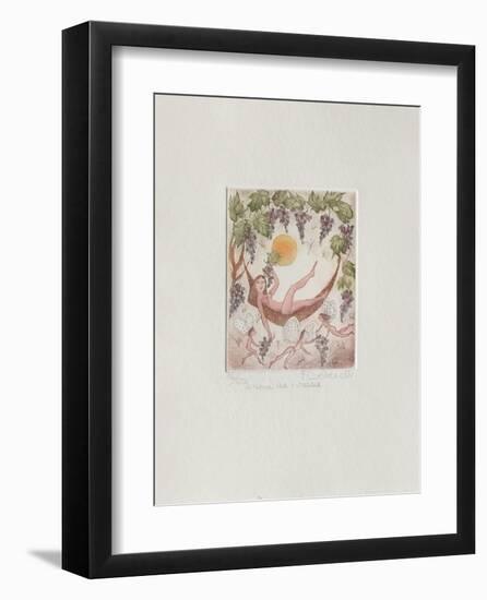 A Nous Les Ivresses-Françoise Deberdt-Framed Limited Edition