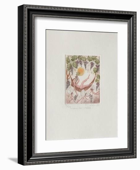 A Nous Les Ivresses-Françoise Deberdt-Framed Limited Edition