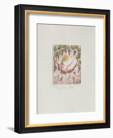 A Nous Les Ivresses-Françoise Deberdt-Framed Limited Edition