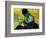 A Novel Reader-Vincent van Gogh-Framed Giclee Print