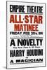 A Novelty, The First in 20 Years, Harry Houdini as a Magician-null-Mounted Art Print