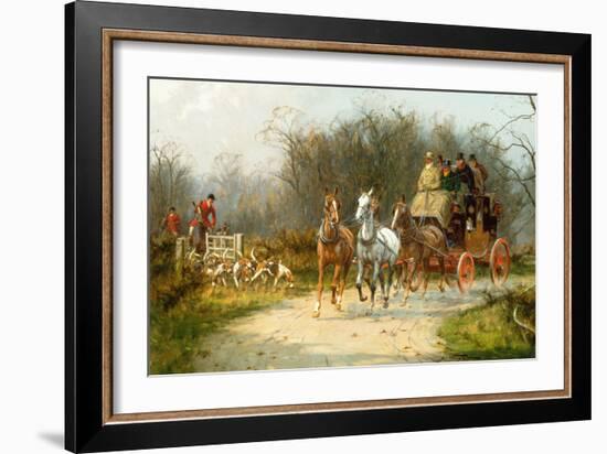 A November Morning-George Wright-Framed Giclee Print