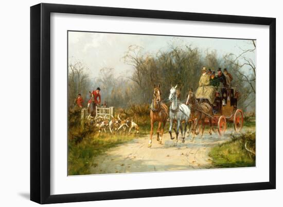 A November Morning-George Wright-Framed Giclee Print