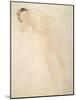 A Nude, 1900-1908-Auguste Rodin-Mounted Giclee Print