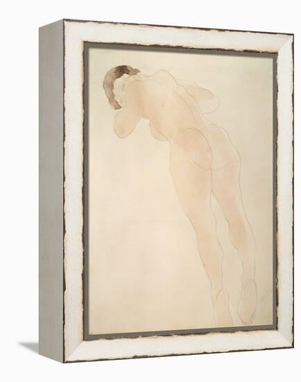 A Nude, 1900-1908-Auguste Rodin-Framed Premier Image Canvas