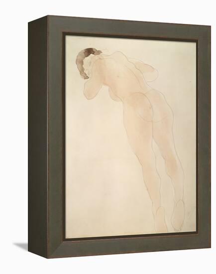 A Nude, 1900-1908-Auguste Rodin-Framed Premier Image Canvas