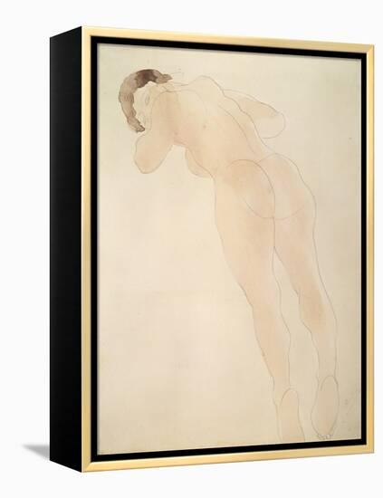 A Nude, 1900-1908-Auguste Rodin-Framed Premier Image Canvas