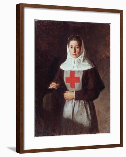 A Nurse, 1886-Nikolai Alexandrovich Yaroshenko-Framed Giclee Print