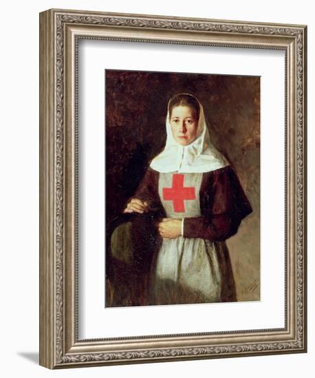 A Nurse, 1886-Nikolai Aleksandrovich Yaroshenko-Framed Giclee Print