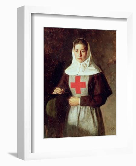 A Nurse, 1886-Nikolai Aleksandrovich Yaroshenko-Framed Giclee Print