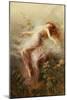 A Nymph, 1901 (Oil on Canvas)-Edouard Bisson-Mounted Giclee Print