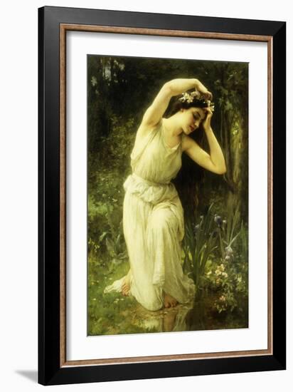 A Nymph in the Forest-Charles Amable Lenoir-Framed Giclee Print