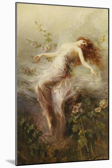 A Nymph-Edouard Bisson-Mounted Giclee Print