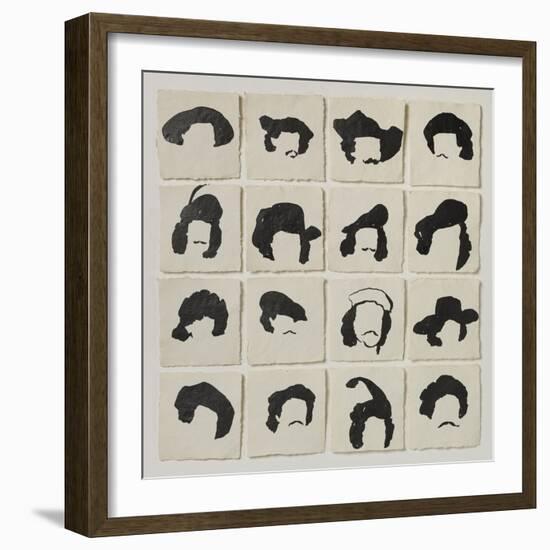 A Pack of Rembrandts, 2016-Holly Frean-Framed Giclee Print