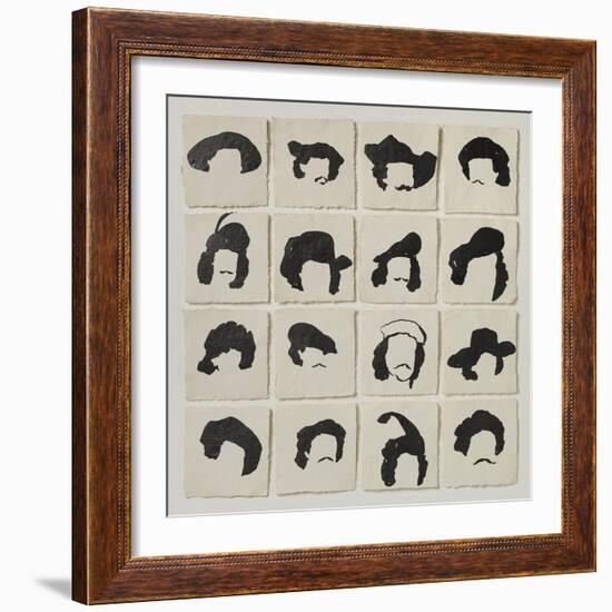 A Pack of Rembrandts, 2016-Holly Frean-Framed Giclee Print