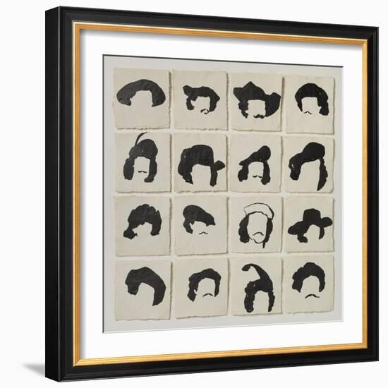 A Pack of Rembrandts, 2016-Holly Frean-Framed Giclee Print