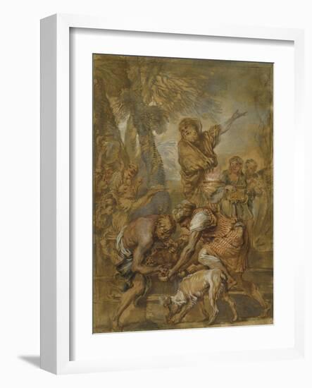 A Pagan Sacrifice, C.1645-50-Giovanni Benedetto Castiglione-Framed Giclee Print