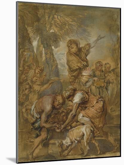 A Pagan Sacrifice, C.1645-50-Giovanni Benedetto Castiglione-Mounted Giclee Print