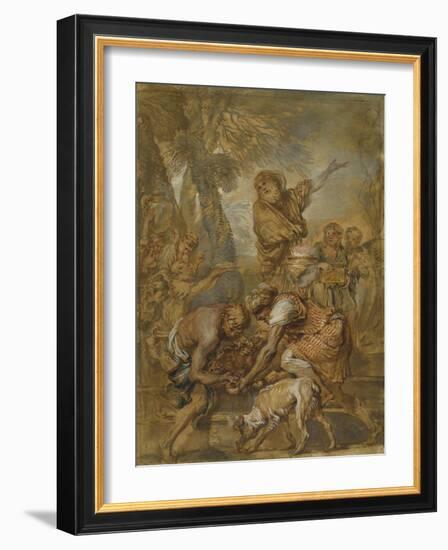 A Pagan Sacrifice, C.1645-50-Giovanni Benedetto Castiglione-Framed Giclee Print