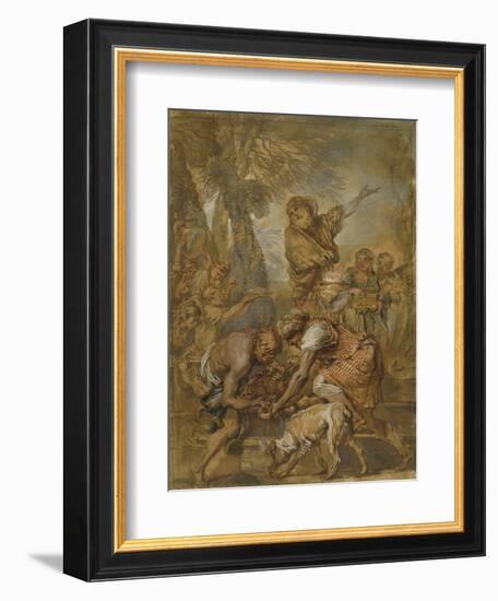 A Pagan Sacrifice, C.1645-50-Giovanni Benedetto Castiglione-Framed Giclee Print