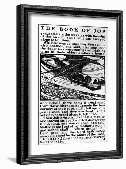 A Page from the Book of Job, C1903-null-Framed Giclee Print