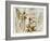 A Page of Sketches, by Titian-Titian (Tiziano Vecelli)-Framed Giclee Print