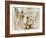 A Page of Sketches, by Titian-Titian (Tiziano Vecelli)-Framed Giclee Print