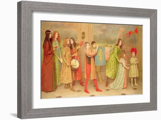 A Pageant of Childhood, 1899-Thomas Cooper Gotch-Framed Giclee Print