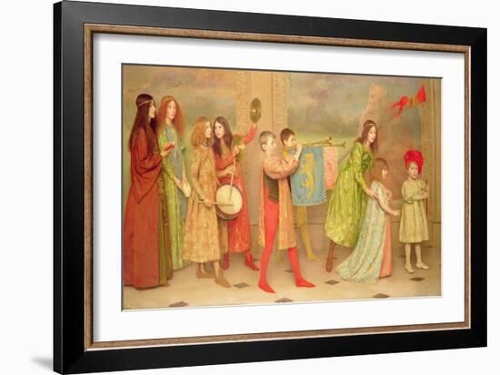 A Pageant of Childhood, 1899-Thomas Cooper Gotch-Framed Giclee Print