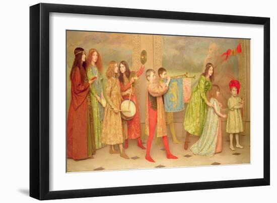 A Pageant of Childhood, 1899-Thomas Cooper Gotch-Framed Giclee Print