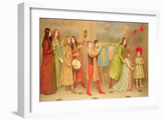 A Pageant of Childhood, 1899-Thomas Cooper Gotch-Framed Giclee Print