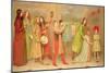 A Pageant of Childhood, 1899-Thomas Cooper Gotch-Mounted Giclee Print