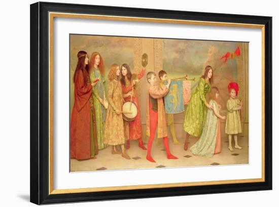 A Pageant of Childhood, 1899-Thomas Cooper Gotch-Framed Giclee Print