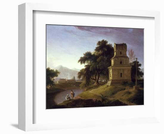 A Pagoda in the East Indies-Thomas Daniell-Framed Photographic Print