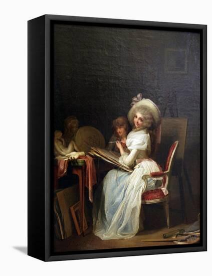 A Painter, C1785-Louis Leopold Boilly-Framed Premier Image Canvas