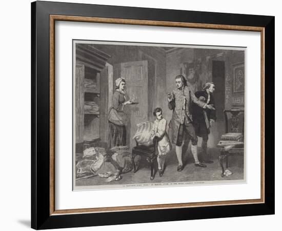 A Painter's First Work-Marcus Stone-Framed Giclee Print