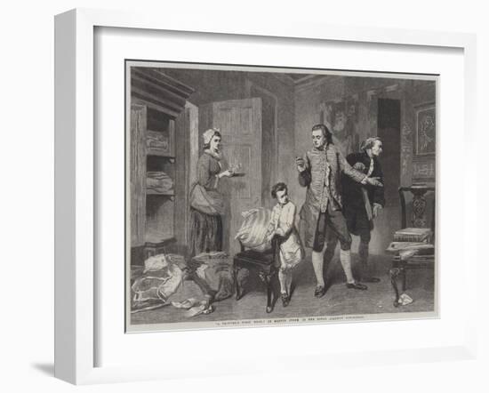 A Painter's First Work-Marcus Stone-Framed Giclee Print