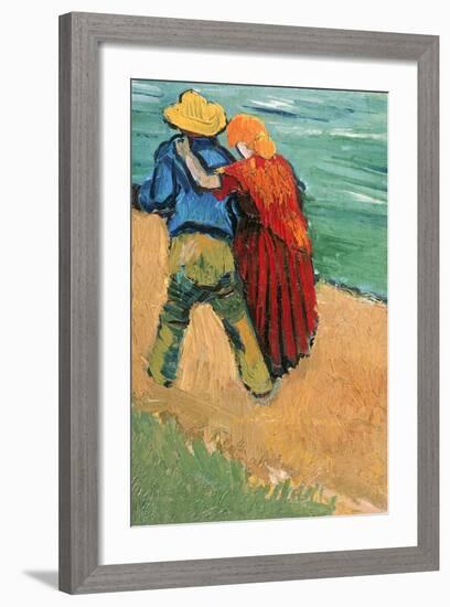 A Pair of Lovers, Arles, 1888-Vincent van Gogh-Framed Giclee Print