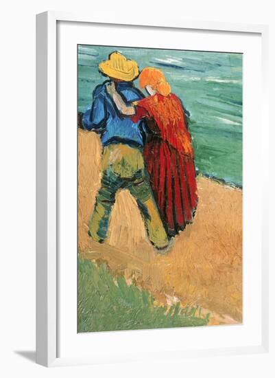 A Pair of Lovers, Arles, 1888-Vincent van Gogh-Framed Giclee Print