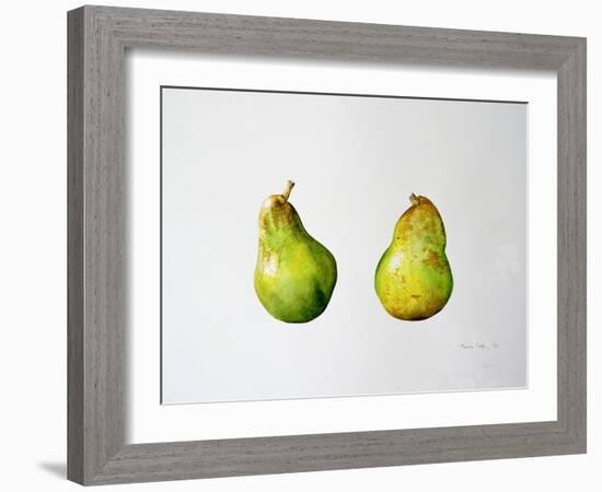 A Pair of Pears, 1997-Alison Cooper-Framed Giclee Print