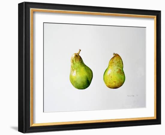 A Pair of Pears, 1997-Alison Cooper-Framed Giclee Print