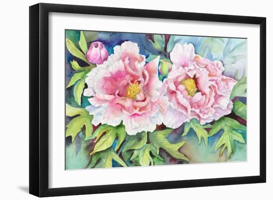 A Pair of Peonies-Joanne Porter-Framed Giclee Print